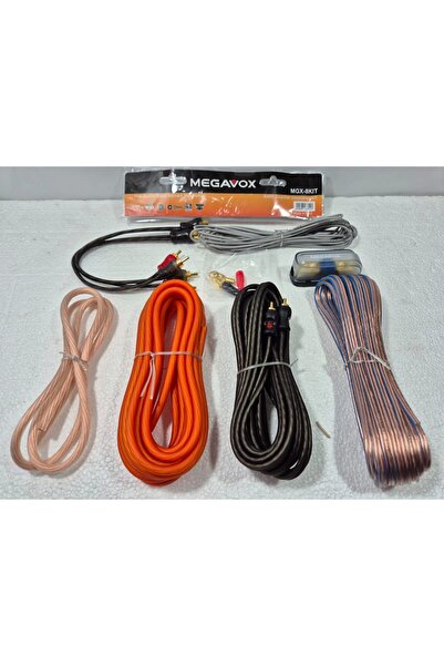 YSN SOUNDS Amfi Kablo Seti 8 Ga - Y Kablo Hediyeli - Kaliteli Anfi Kablosu Ta...