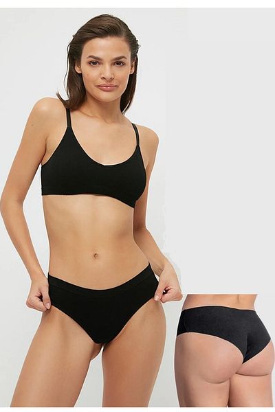 GECKO COLLECTION γυναικείο slip λέιζερ κομμένο χωρίς ίχνη φαντάσματα εσώρουχα 5 τμχ
