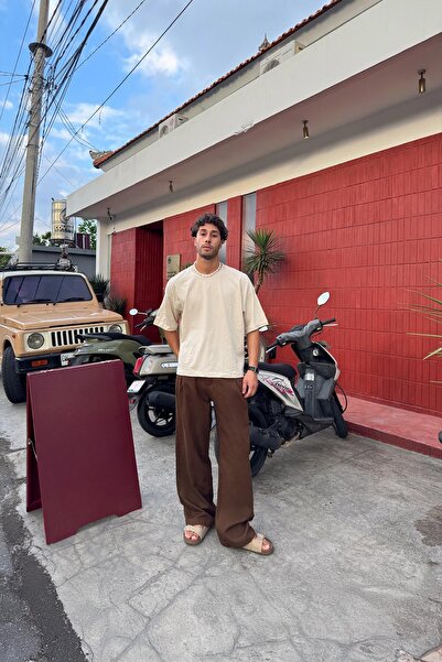 Flaw Wear Pleated Gabardine Trousers