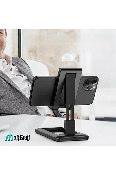 MaffStuff Phone Holder, Portable, Foldable, Adjustable