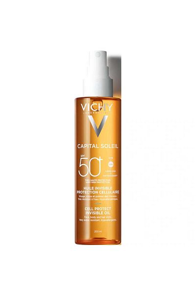 Vichy Invisible Oil With Spf50 Cell Protect Capital Soleil, 200 ml