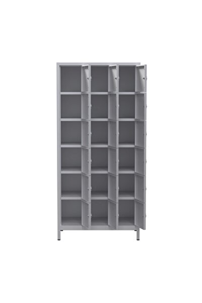 verametal Soyunma Dolabı 18 Kişilik Metal Dolap, İşçi Soyunma Dolabı