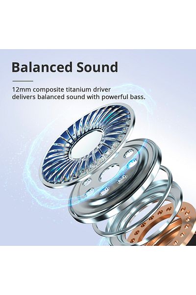 Tronsmart Sounfii R4 ENC Earphones, Beige