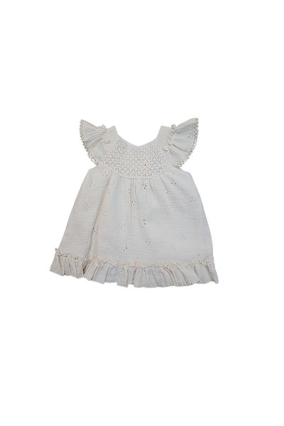Biberon Çocuk Giyim Carino Lace Dress from the Robot (Ask for 1 Size Larger)