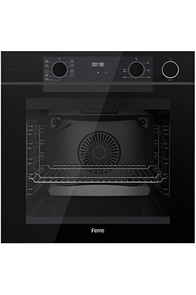 Ferre FryArt Artline Steam QEP64CS - SC405-WFA - D063-SA 9 Prog. Dijital Turbo Ank. Set - Siyah