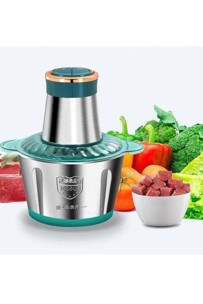 COOYA Electric Meat Grinder, Food Processor Blender 3L Vegetable and Fruit Chopper for Dicing, Mincing
