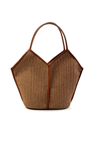 Bambi Vizon Taba Kadın Omuz Çantası C06972090028