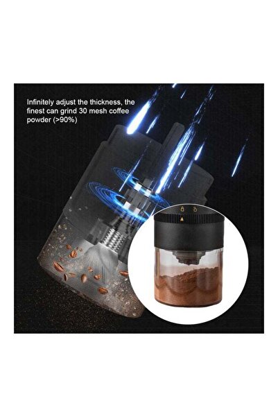 COOYA Electric Coffee Grinder Machine for Home Travel 13 W Grinder 2202195 White, Portable Coffee Grinder