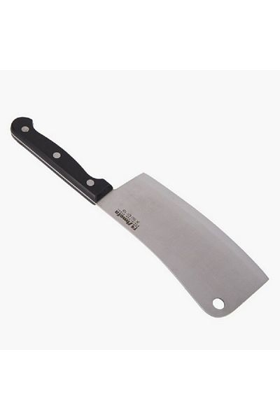 Amefa Dishwasher Safe Stainless Steel Cleaver Knife Silver and Black