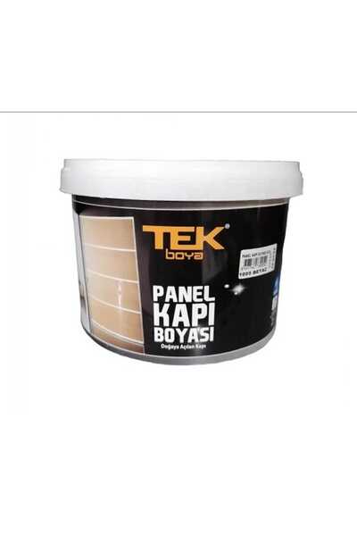 TEK REMONT Tek Boya Panel Kapı Boyası Su Bazlı Beyaz Renk Kod : 1005 - 2,5 Litre