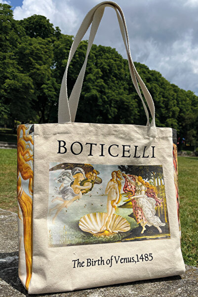 Bagari حقيبة قماش يومية من فينوس، حقيبة شاطئ، جيب داخلي، مزودة بزر كبس، قابلة للغسل