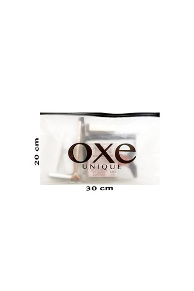 oxe Dimensiune mare 20x30cm Geantă de machiaj transparentă Rezistent la apă Impermeabil Umed Uscat