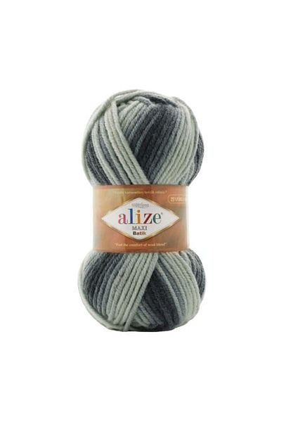 Alize Eliza Maxi Batik Colored Yarns_ Color No. 7786 SUPERLANA MAXI BATİK