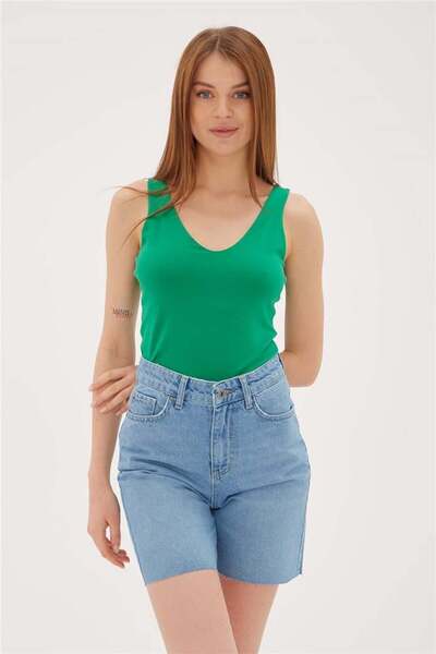 Fashion Friends Πλεκτό εσώρουχο με κανονική εφαρμογή με στρογγυλή λαιμόκοψη με χοντρό λουράκι ATHLETIC 24Y0535K1