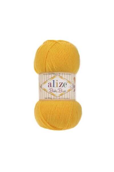 alize baby best خيط اليزا بيبي بست رقم اللون 216 العدد 3 بكرات - ALIZE BABY BEST