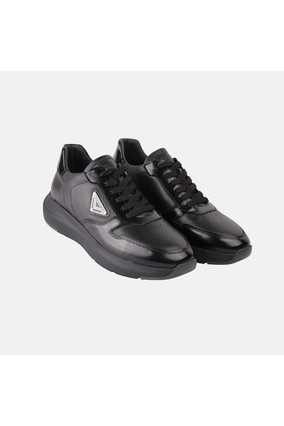 MARCOMEN 21089 Black-Black Sneaker Leather Shoes