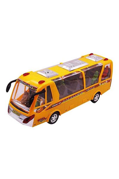Toybox Well Play Public Bus Vehicle Toy Orange