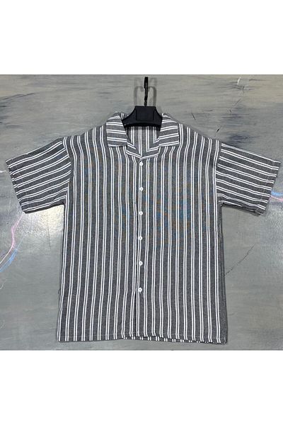 ALANAQA Unisex Oversized Short Sleeve Shirt