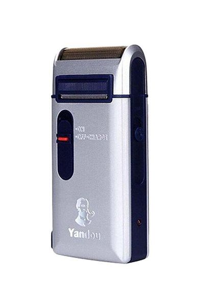 Generic Rechargeable Mini Electric Shaver Silver