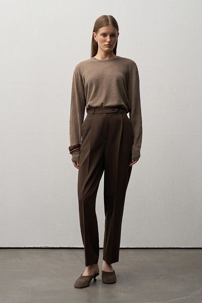 mathilda store Women's Bitter Brown Limited Edition Carrot Pants