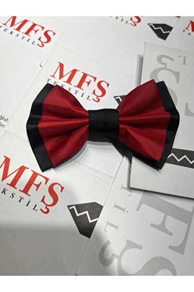 mfş bebek giyim Siyah kırmızı çocuk ve bebek papyonu