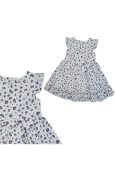 Biberon Çocuk Giyim Carino Bow Leopard Dress