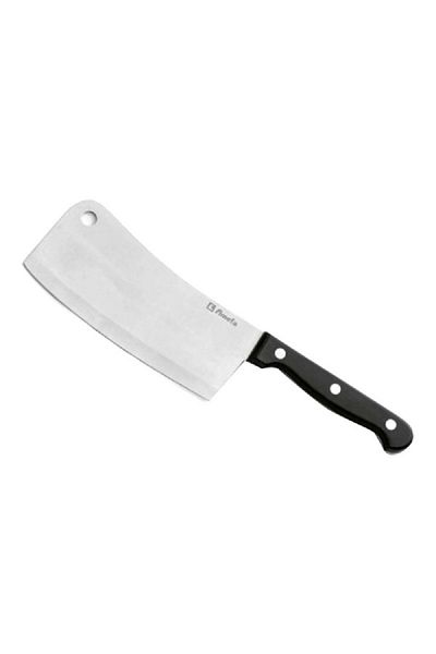 Amefa Dishwasher Safe Stainless Steel Cleaver Knife Silver and Black