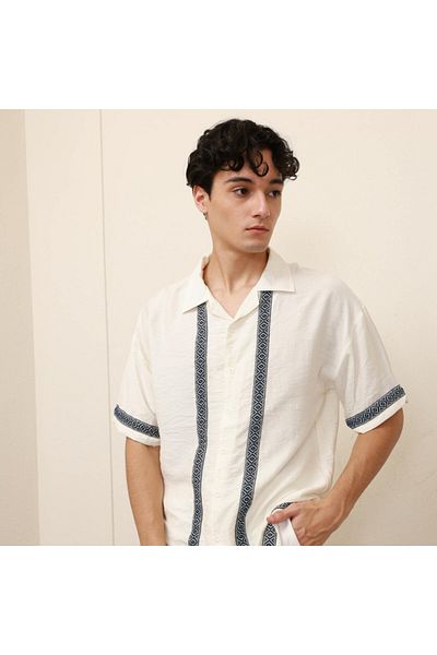 ALANAQA Unisex Oversized Short Sleeve Shirt
