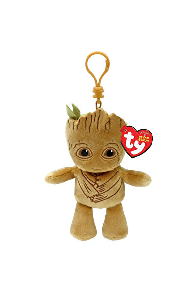 TY PLUS KEYCHAIN 8.5CM BEANIE BABIES MARVEL GROOT