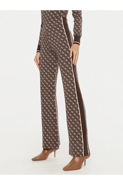 Guess Pantaloni de damă de liceu cu croiala normală