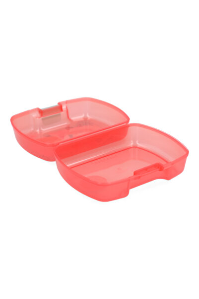 Stor Minnie Mouse Themed Premium BPA-Free Rectangular Plastic Sandwich Box Red
