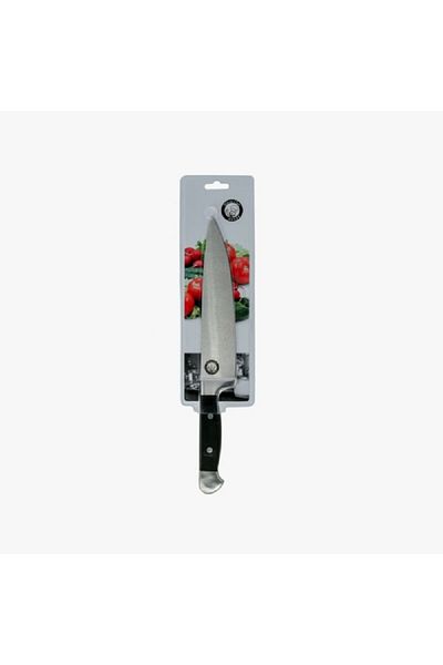 Master Chef Chef Knife Black and Silver