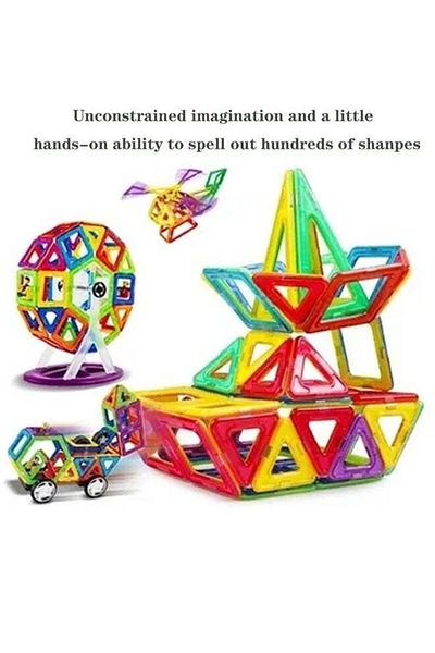 COOYA Magnetic Building Blocks, Early Learning and Development Toys, Gifts for Boys and Girls (95 PCS)