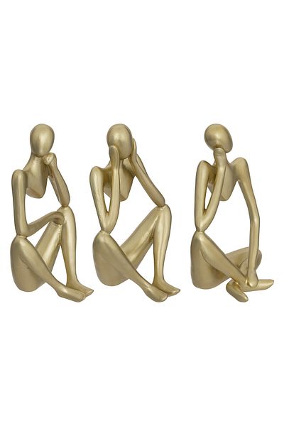 HomeVibes Set 3 figurine decorative