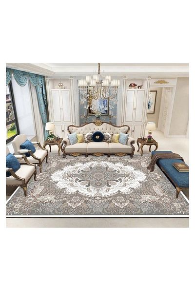 smart home Ceramic rug, premium velvet rug, soft to the touch, with beautiful 3D patterns, made of high quality materials