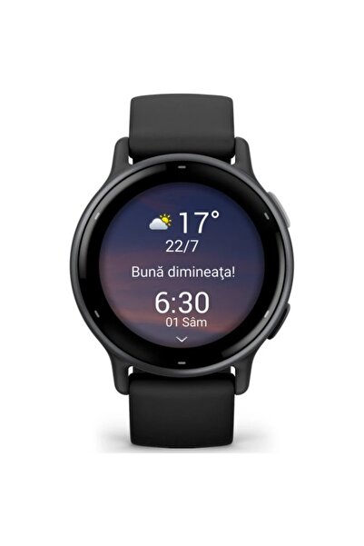 Garmin Ceas Smartwatch Garmin Vivoactive 5, 42 mm, Bluetooth, GPS, Λευκό/Μαύρο