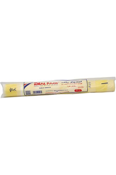 Ideal Pack Sofra Disposable Table Cover Roll – 1kg | Waterproof & Durable Plastic Tablecloth | Cut-to-Size |