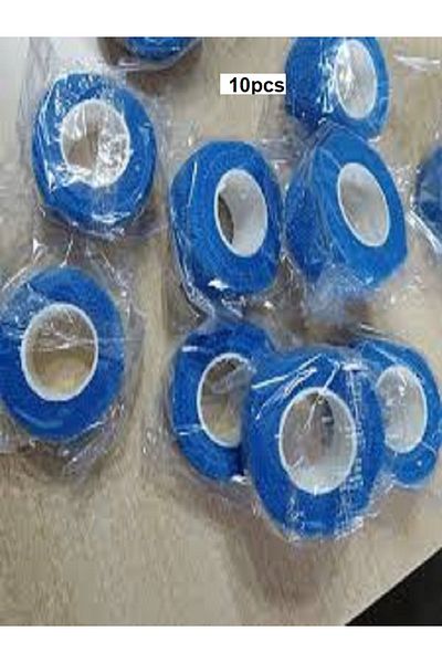 Generic 10pcs Yasuo Self-Adhesive Elastic Cohesive Bandage Stretch Bandage for Hand Injury Multicolor