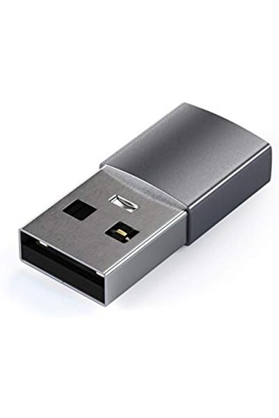 Satechi Type-A to Type-C Adapter Converter - USB-A Male to USB-C Female - Compatible with iMac, MacB