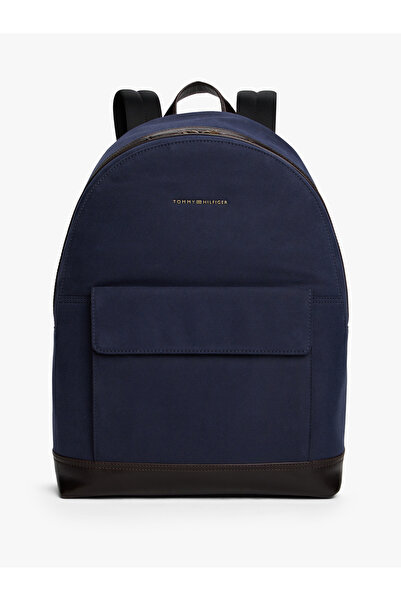 Tommy Hilfiger Th Casual Prep Erkek Lacivert Sırt Çantası
