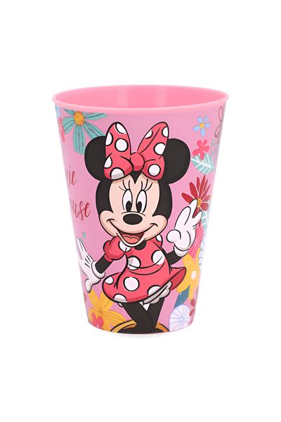 Stor Minnie Mouse Spring Look Lightweight Spill-Resistant Tumbler Pink 430ml