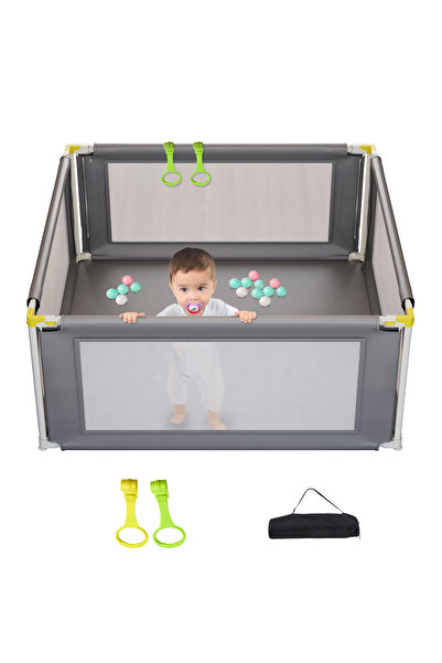 Ma Baby Baby Playpen, Portable And Adjustable Baby Safe Activity Center, Anti-fall Safe 738962342416-gg
