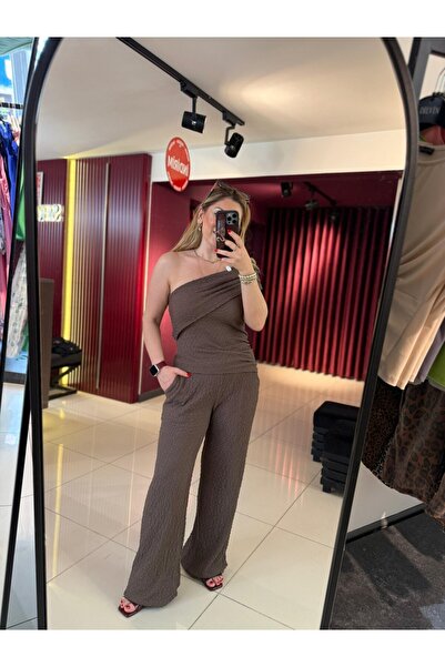 Hotfashion One Shoulder Viral Suit