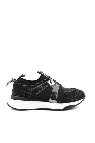 Bambi Black Platinum Mirror Women's Sneaker K01662000509