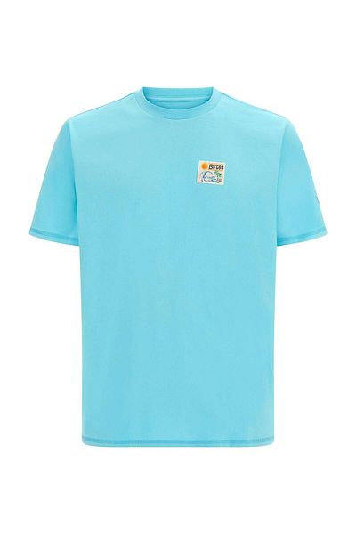 Guess Tricou Ss Cn Vintage pentru bărbați, cu croiala normală