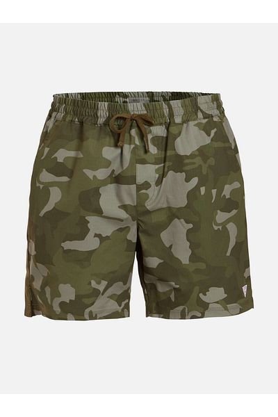 Guess Woven Medium Camoufl Swim Shorts khaki