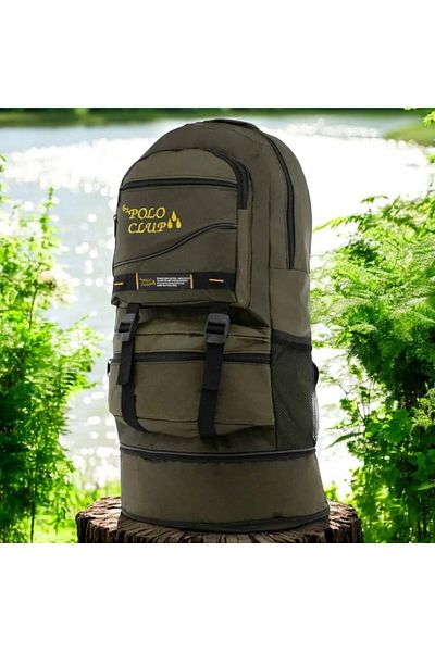 RKY SERENITY By Polo Clup 65 Liter Volume Bellows Mountaineer Camping Travel Backpack