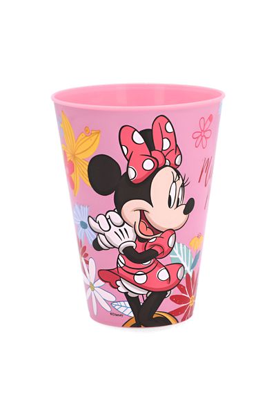 Stor Minnie Mouse Spring Look Lightweight Spill-Resistant Tumbler Pink 430ml