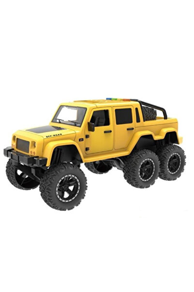 OEM Mașină off-road galbenă cu fricțiune, sunete și lumini