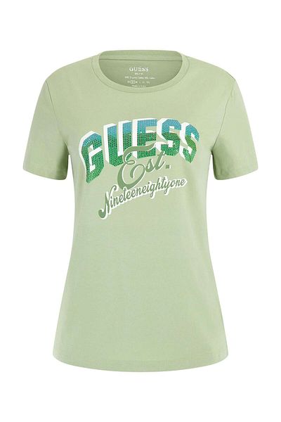 Guess Ss Cn Shaded Women's Regular Fit T-Shirt